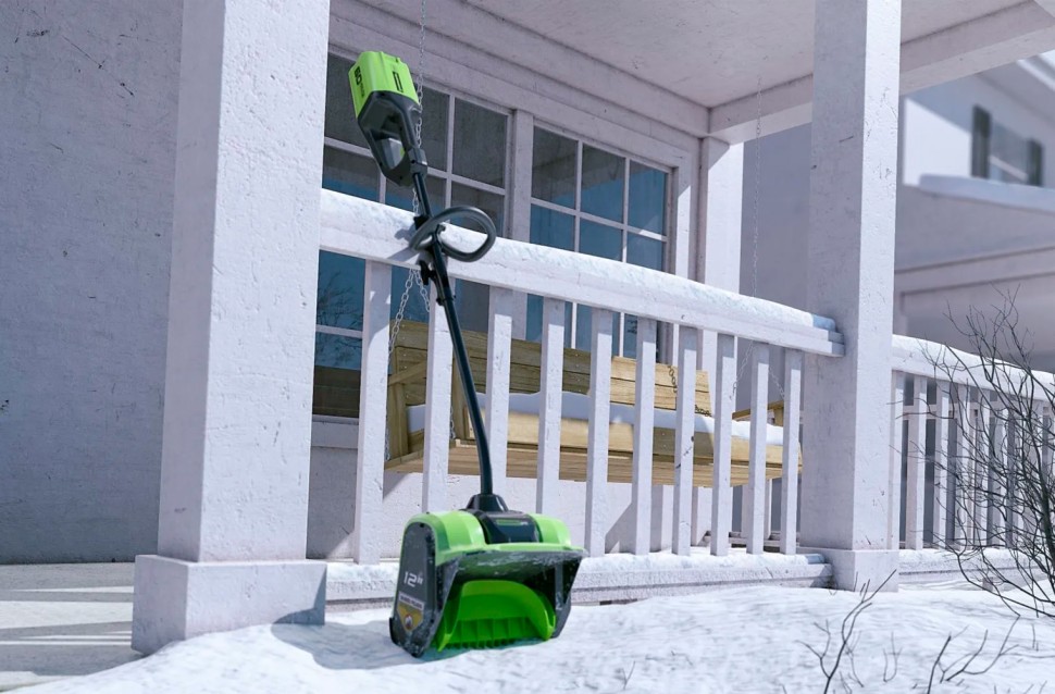 Аккумуляторный снегоуборщик GREENWORKS GD60SS