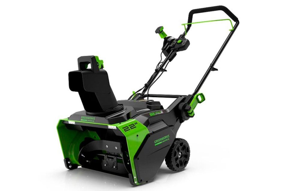Аккумуляторный снегоуборщик GREENWORKS GD82ST
