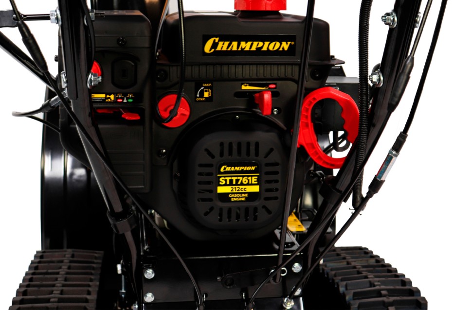 Гусеничный снегоуборщик CHAMPION STT761E