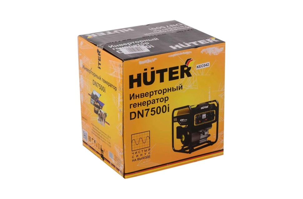 Инверторный генератор  Huter DN7500i