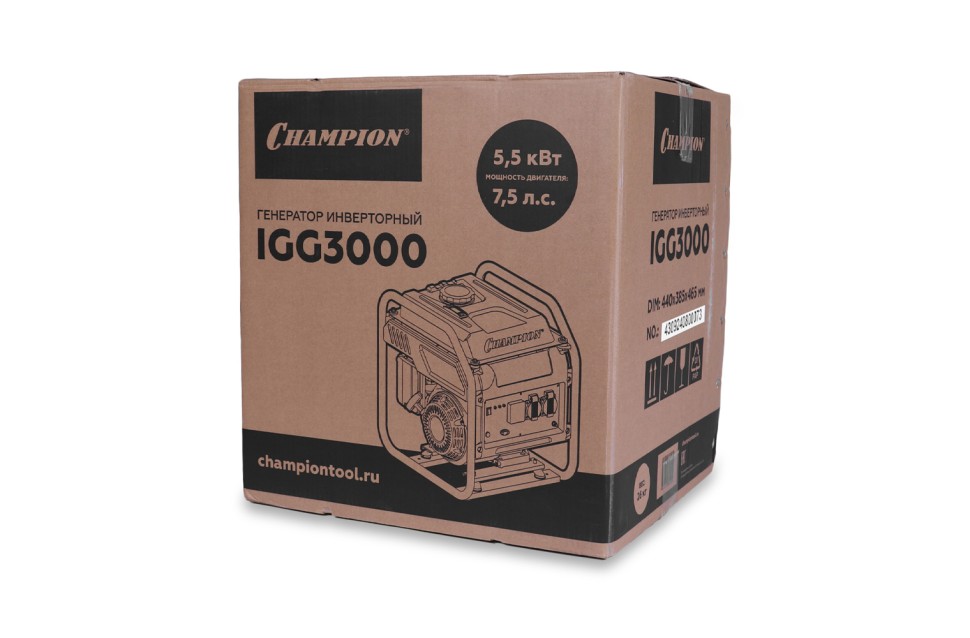 Фото Инверторный генератор CHAMPION IGG3000