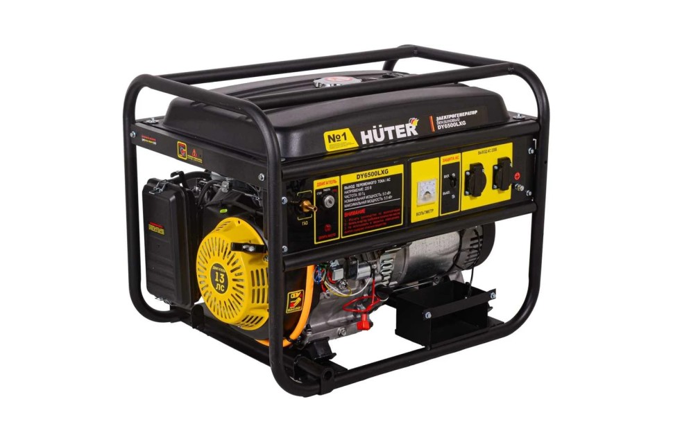 Бензиновый генератор  Huter  DY6500LXG