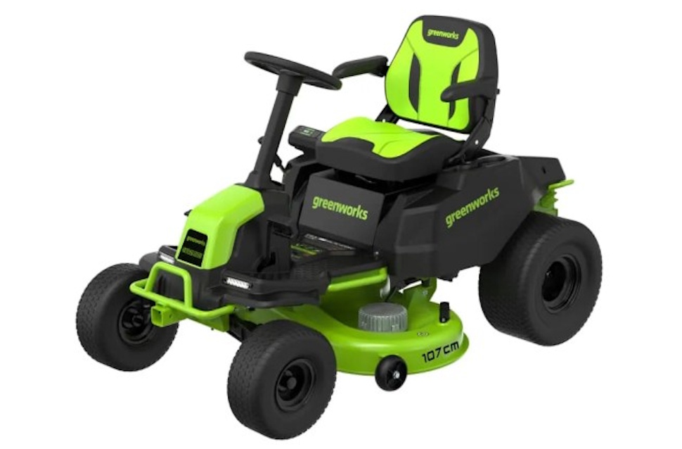 Аккумуляторный райдер GREENWORKS GC82LT107, 82V, без АКБ и ЗУ