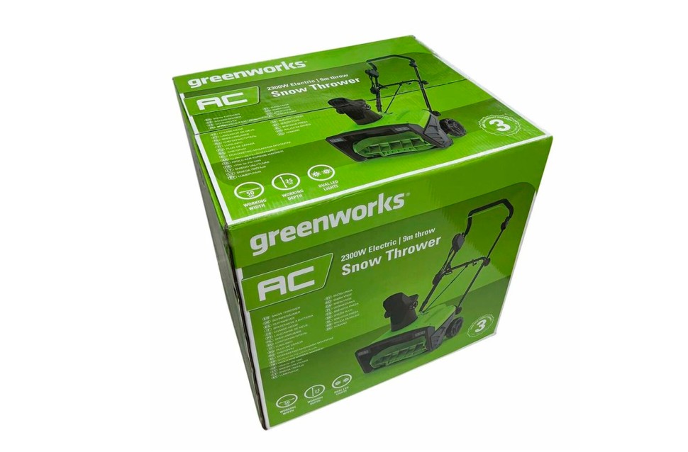 Снегоуборщик электрический  GREENWORKS SN2300