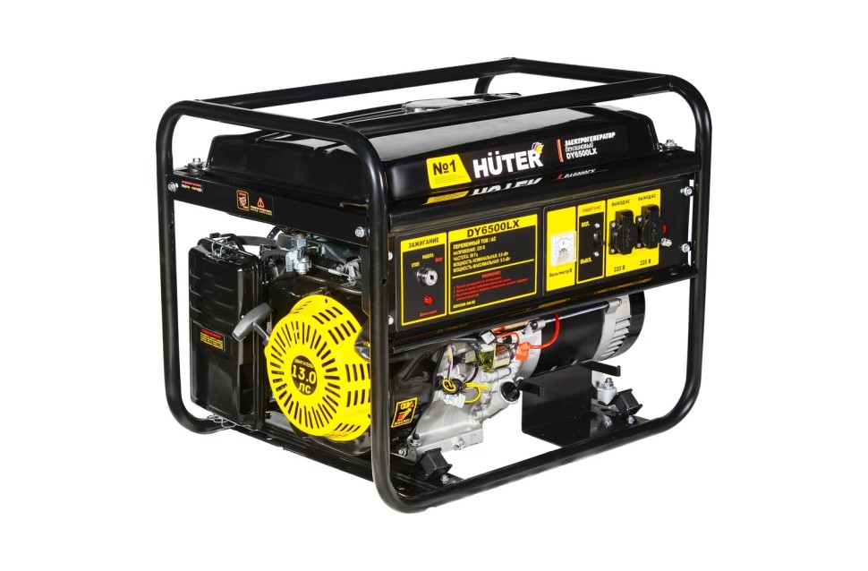 Бензиновый генератор  Huter  DY6500LX
