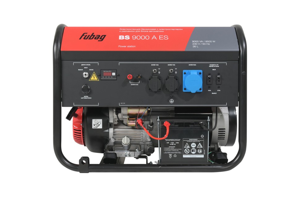 Фото Бензиновый генератор FUBAG BS 9000 A ES