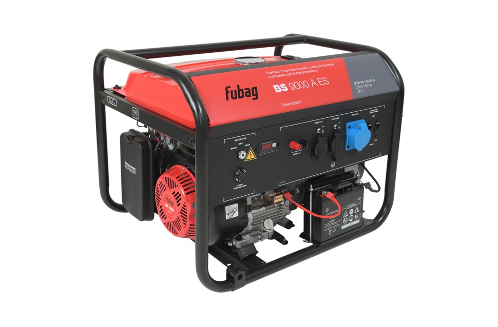 Фото Бензиновый генератор FUBAG BS 9000 A ES
